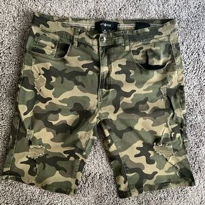 Men's Camouflage Cargo Shorts